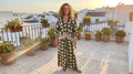 Conjunto Aitana: Estampado Mosaico en Verde Oliva