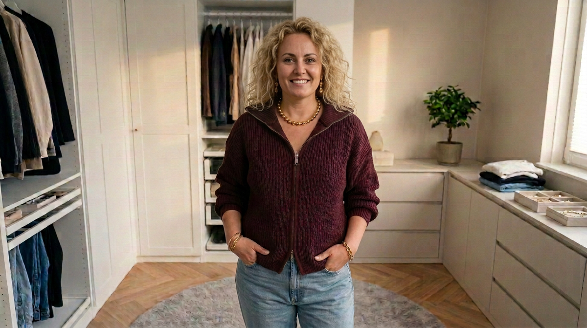 Rebeca | Cárdigan con Doble Cremallera