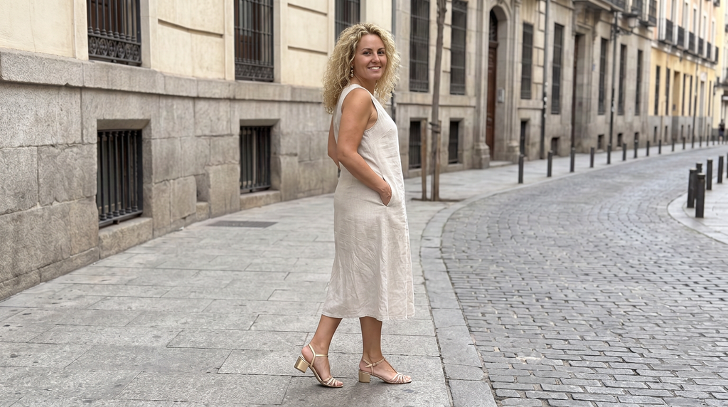 Sandalias Alegra en Dorado: Elegancia Ligera para Cada Día