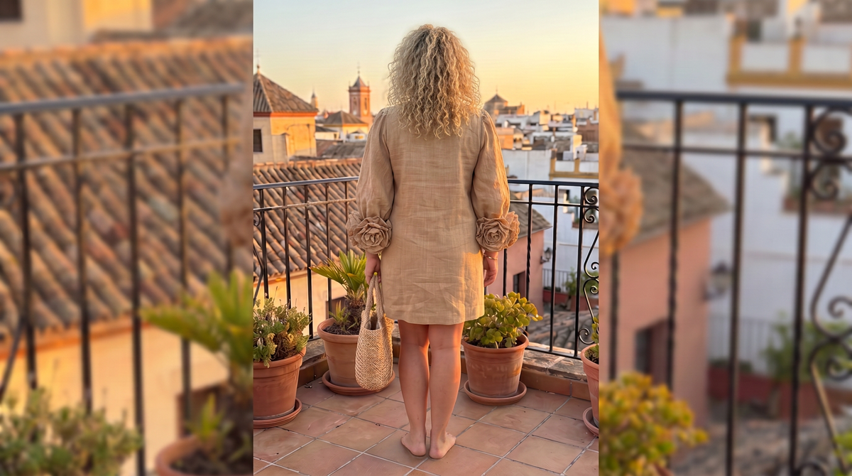 Marcelle | Vestido Floral en Relieve