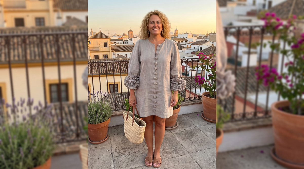 Marcelle | Vestido Floral en Relieve
