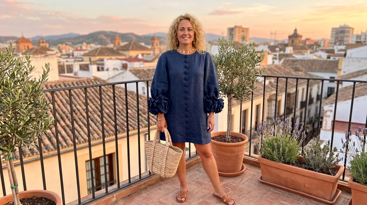 Marcelle | Vestido Floral en Relieve
