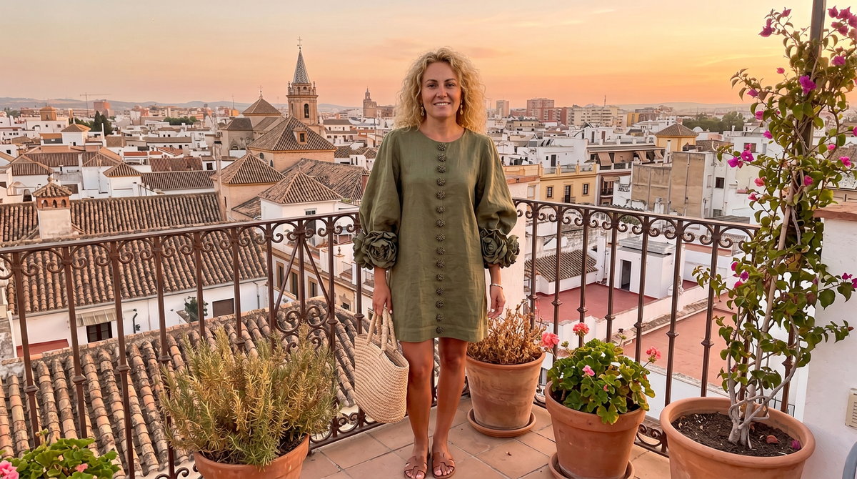 Marcelle | Vestido Floral en Relieve