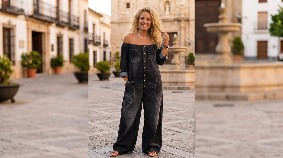 Mireia | Mono de Silueta Amplia y Cómoda