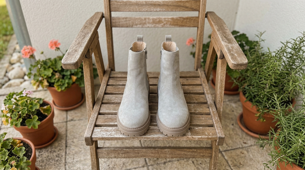 Nina | Botines Casual con Detalle Brillante