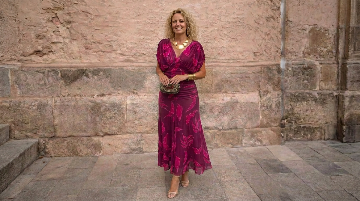 Micaela | Vestido Maxi de Hombros Descubiertos